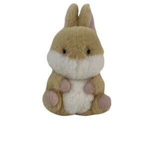 Aurora Springtime Rolly Pets Bonnie the Bunny Rabbit 8" Plush Easter Cream White